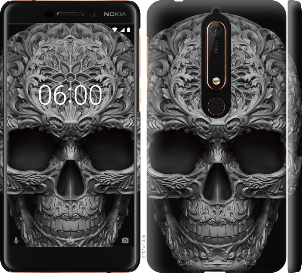 

Чохол на Nokia 6 2018 skull-ornament