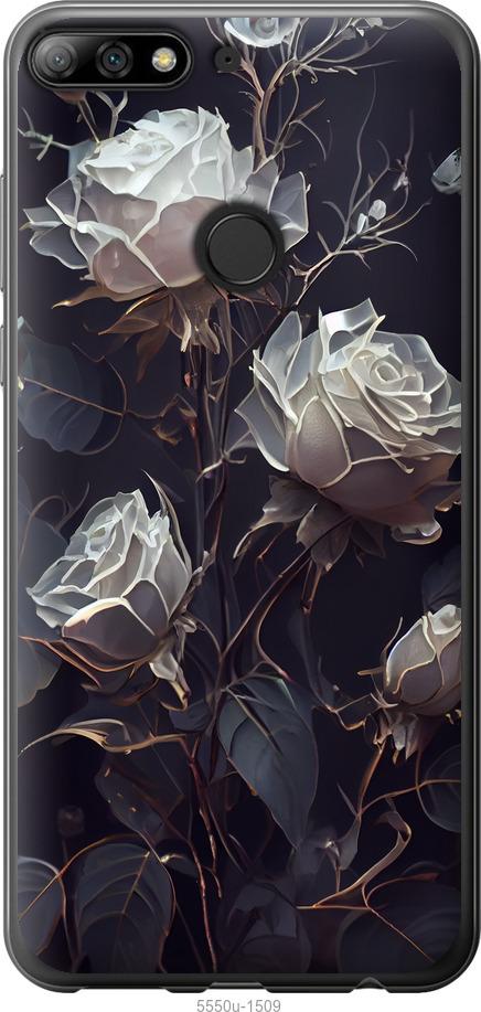 

Чехол на Huawei Y7 Prime 2018 Розы 2