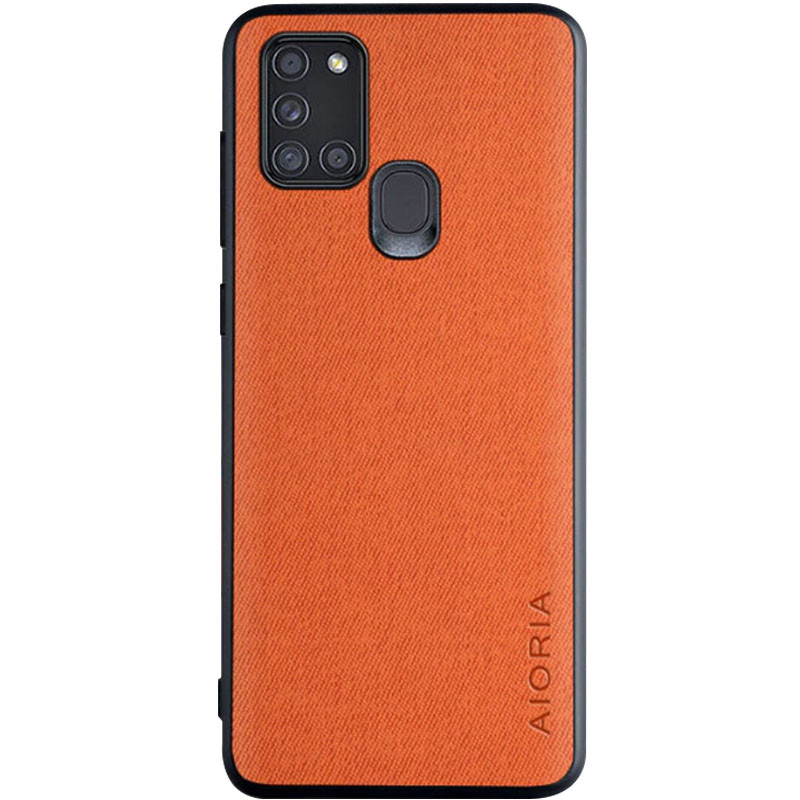 

Чехол AIORIA Textile PC+TPU для Samsung Galaxy A21s Оранжевый (147031)