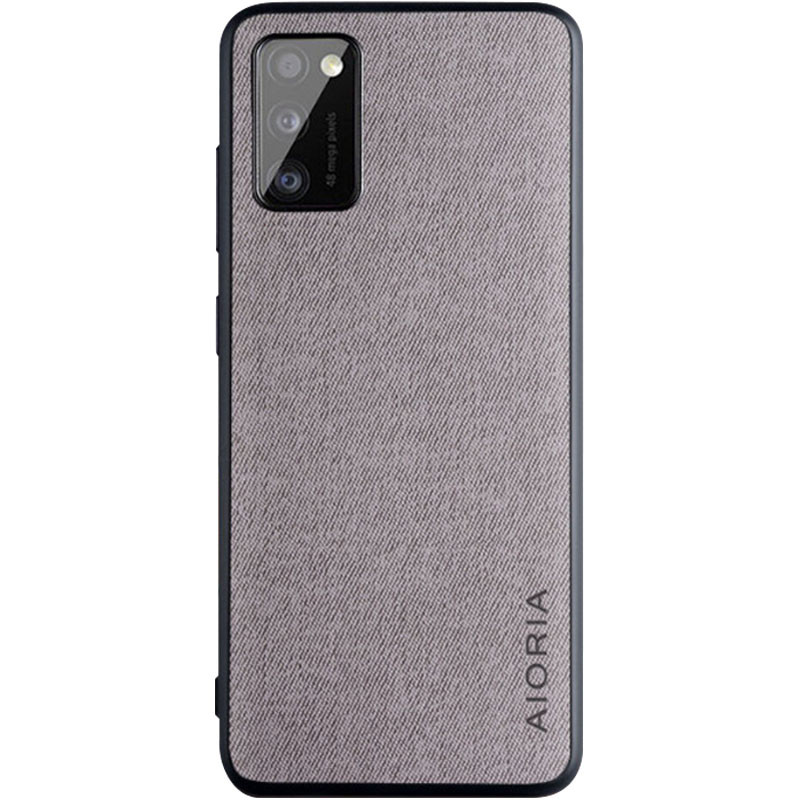 

Чехол AIORIA Textile PC+TPU для Samsung Galaxy A41 Серый (147042)