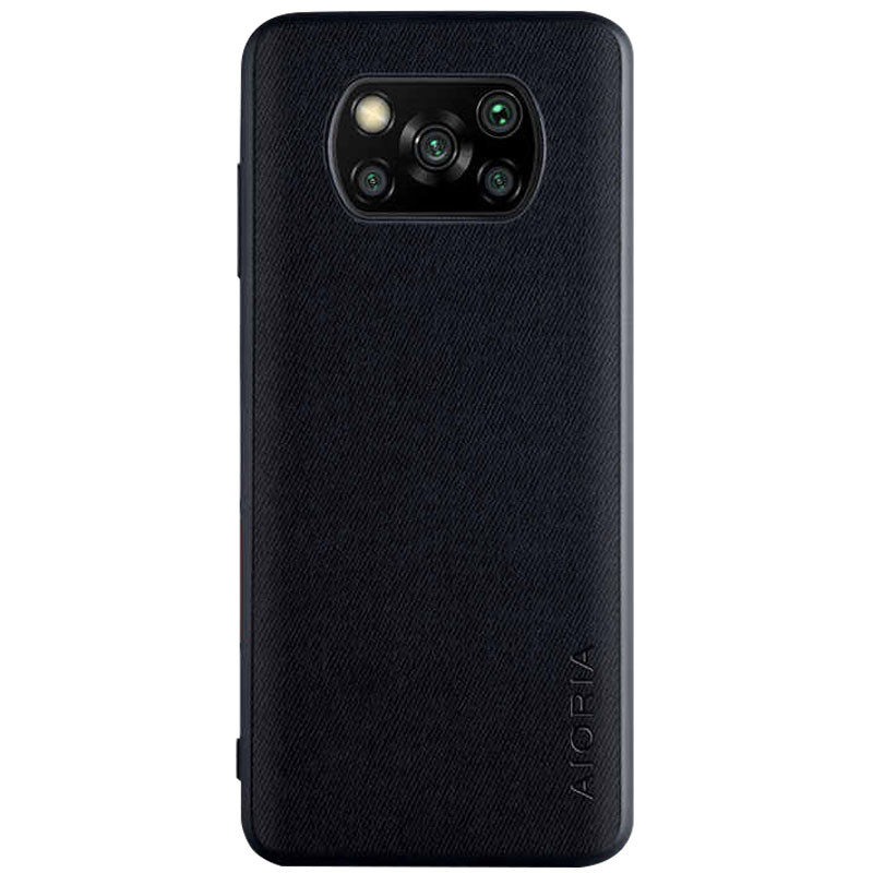 

Чехол AIORIA Textile PC+TPU для Xiaomi Poco X3 NFC Черный (151054)