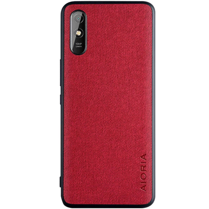 

Чехол AIORIA Textile PC+TPU для Xiaomi Redmi 9A Красный (147015)