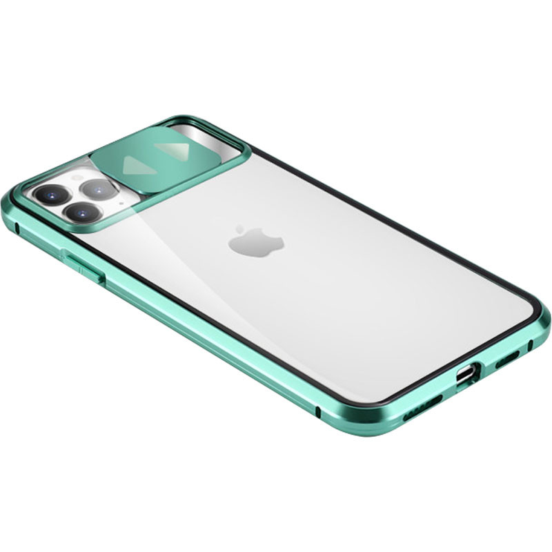 

Чехол Camshield 360 Metall+Glass со шторкой для камеры для Apple iPhone 11 Pro (5.8") Зеленый (146924)