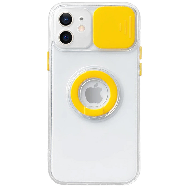 

Чехол Camshield ColorRing TPU со шторкой для камеры для Apple iPhone 11 (6.1") Желтый (182630)