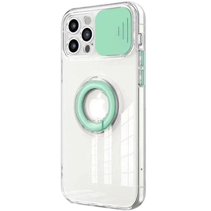 

Чохол Camshield ColorRing TPU зі шторкою для Apple iPhone 11 Pro (5.8") (М'ятний)