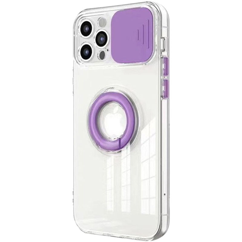 

Чохол Camshield ColorRing TPU зі шторкою для Apple iPhone 11 Pro (5.8") (Бузковий)