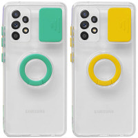 Чехол Camshield ColorRing TPU со шторкой для камеры для Samsung Galaxy A32 4G