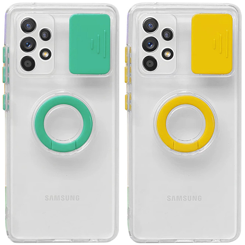 

Чохол Camshield ColorRing TPU зі шторкою для Samsung Galaxy A52