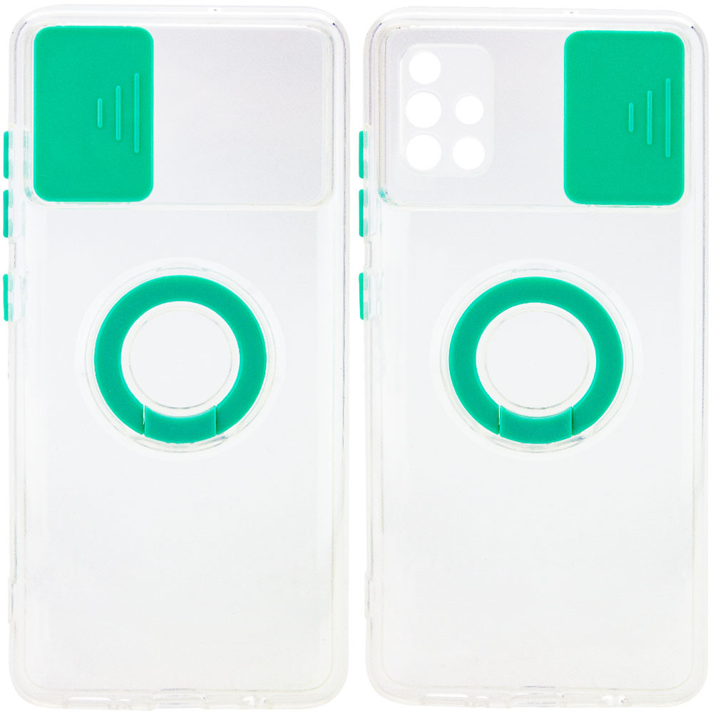 

Чехол Camshield ColorRing TPU со шторкой для камеры для Samsung Galaxy A71 Мятный (182729)