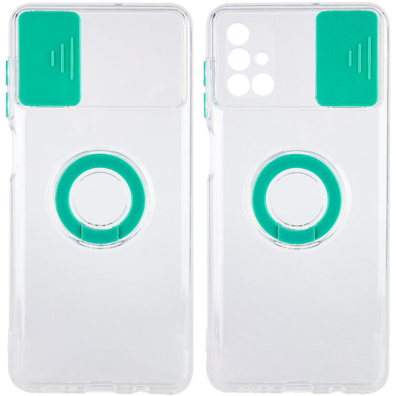 

Чехол Camshield ColorRing TPU со шторкой для камеры для Samsung Galaxy M51 Мятный (182737)
