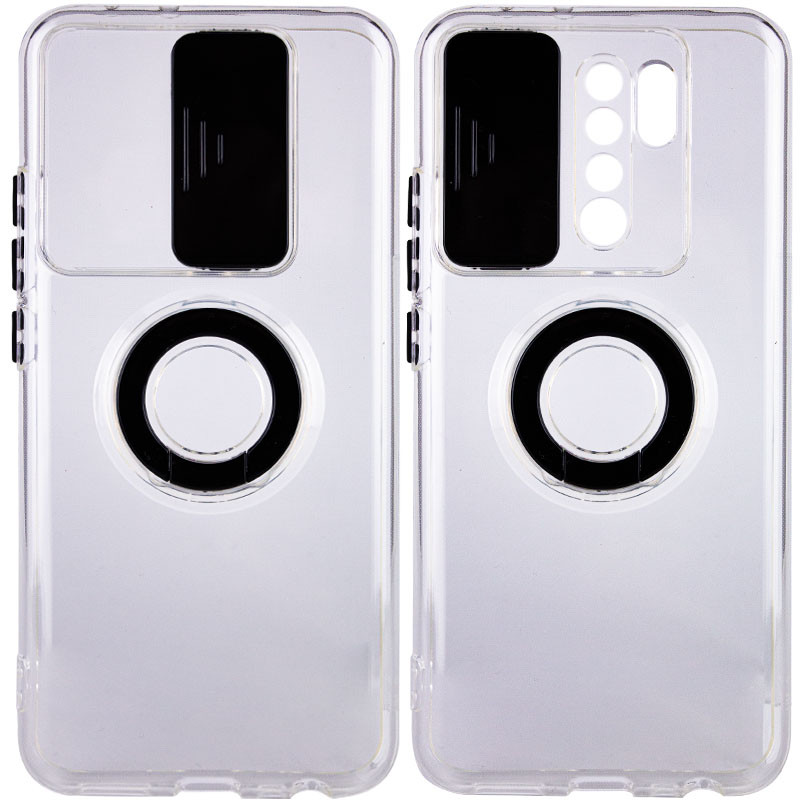 

Чехол Camshield ColorRing TPU со шторкой для камеры для Xiaomi Redmi 9 Черный (182773)