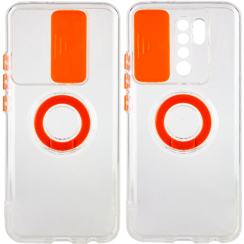 

Чехол Camshield ColorRing TPU со шторкой для камеры для Xiaomi Redmi 9 Оранжевый (182770)