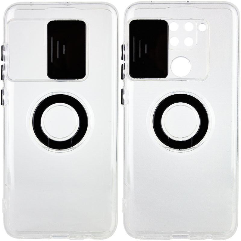 

Чохол Camshield ColorRing TPU зі шторкою для Xiaomi Redmi 10X (Чорний)
