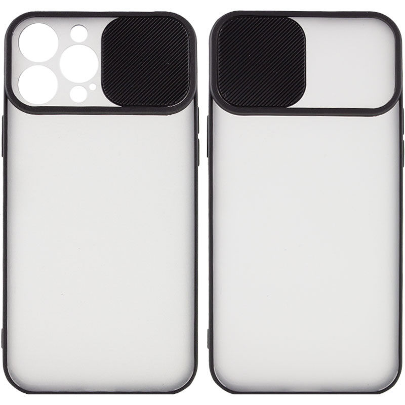 

Чохол Camshield mate TPU зі шторкою для камери для Apple iPhone 12 Pro Max (Чорний)