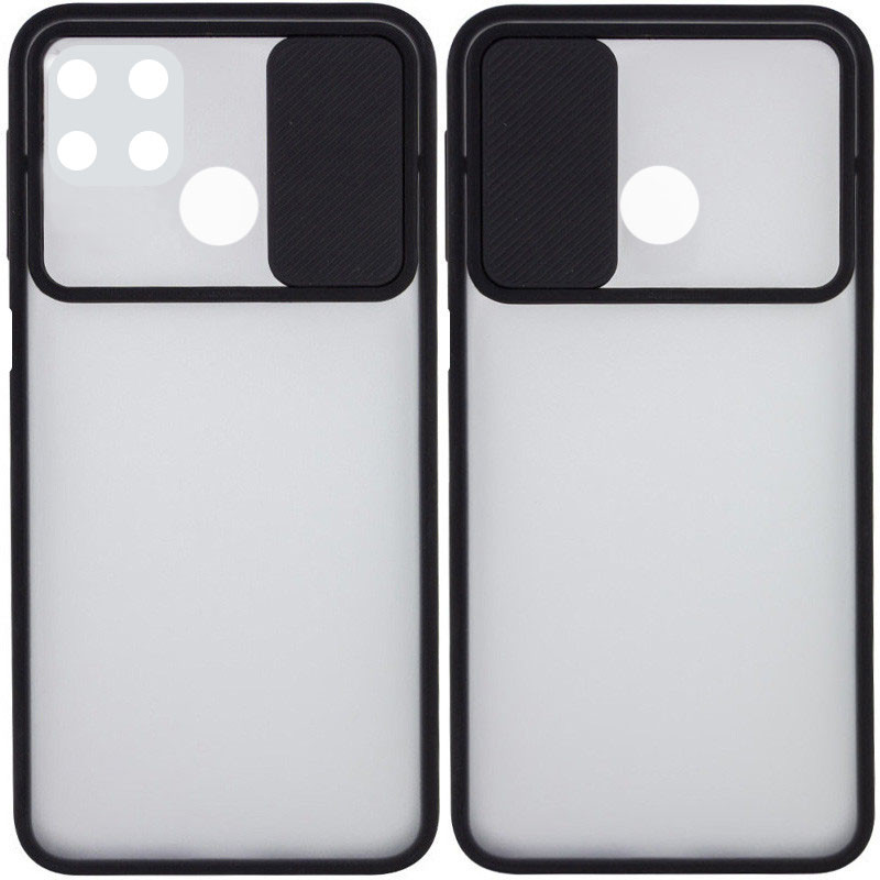 

Чехол Camshield mate TPU со шторкой для камеры для Oppo A15s / A15 Черный (179848)