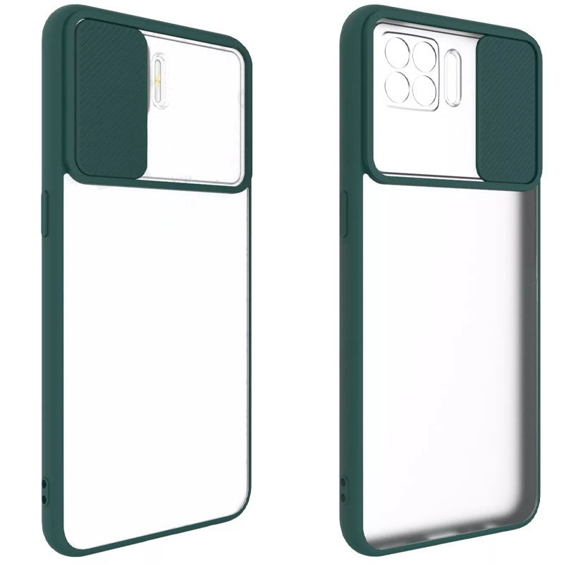 

Чехол Camshield mate TPU со шторкой для камеры для Oppo A15 Зеленый (215894)