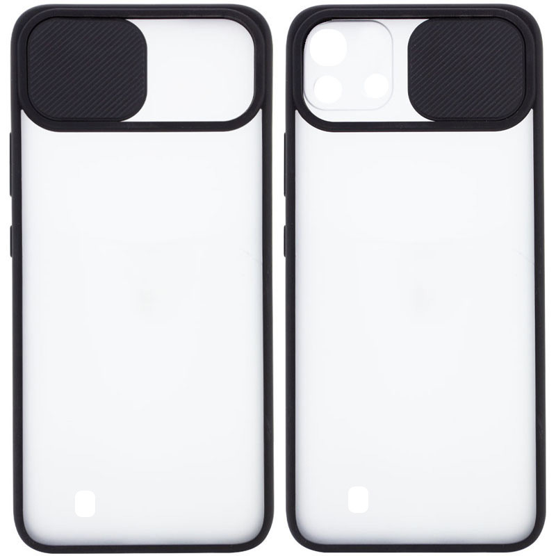 

Чохол Camshield mate TPU зі шторкою для камери для Realme C11 (2021) (Чорний)