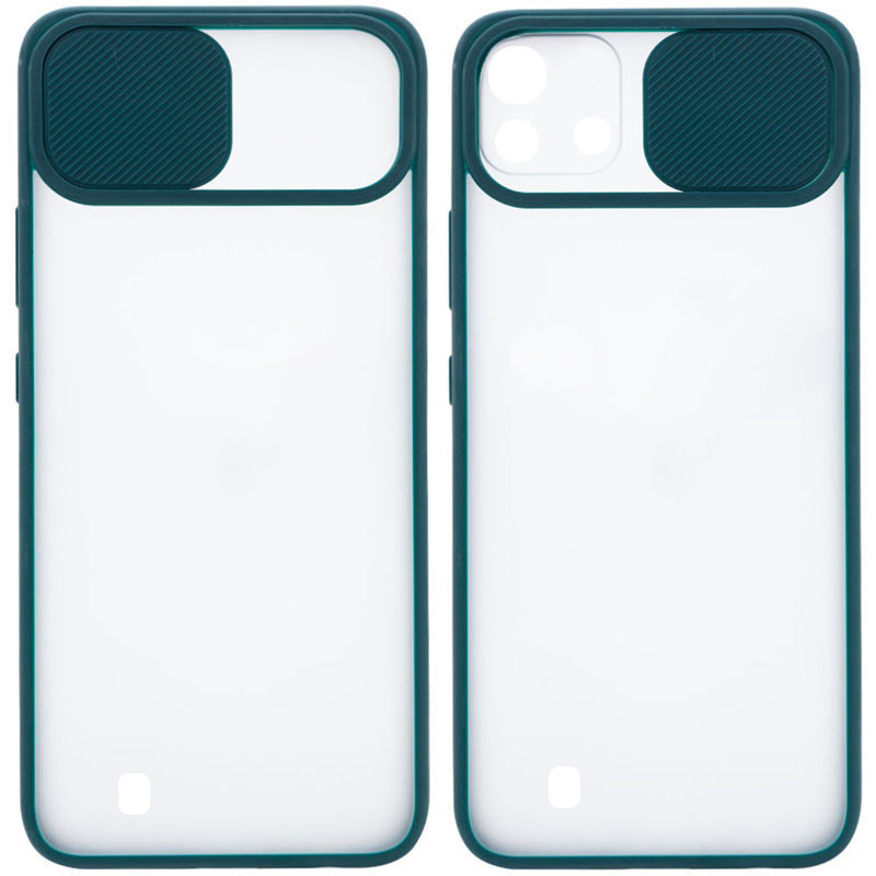 

Чохол Camshield mate TPU зі шторкою для камери для Realme C11 (2021) (Зелений)