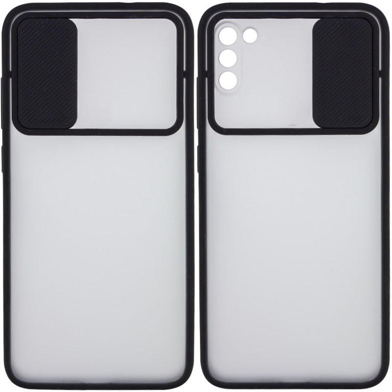 

Чохол Camshield mate TPU зі шторкою для камери для Samsung Galaxy A02s (Чорний)