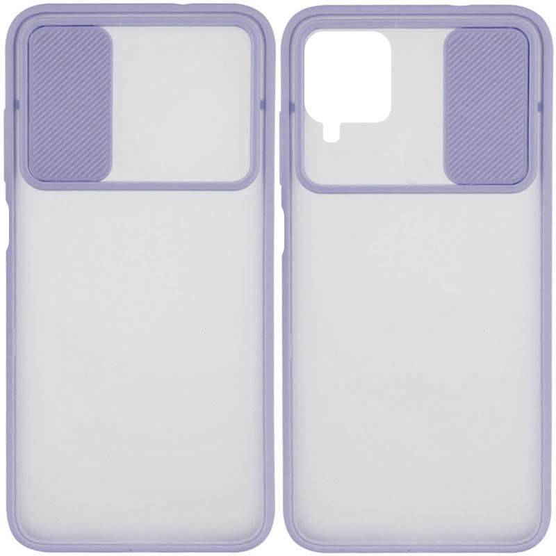 

Чохол Camshield mate TPU зі шторкою для камери для Samsung Galaxy A22 4G (Бузковий)