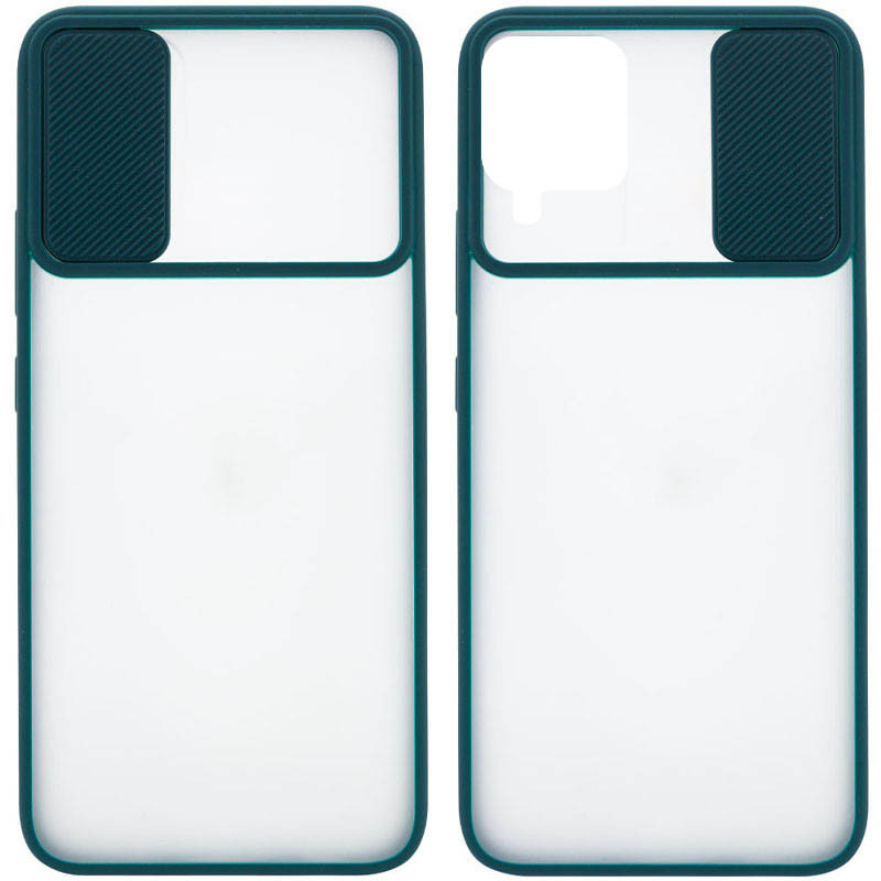 

Чохол Camshield mate TPU зі шторкою для камери для Samsung Galaxy A22 4G (Зелений)