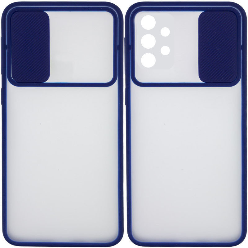

Чохол Camshield mate TPU зі шторкою для камери для Samsung Galaxy A52 (Синій)
