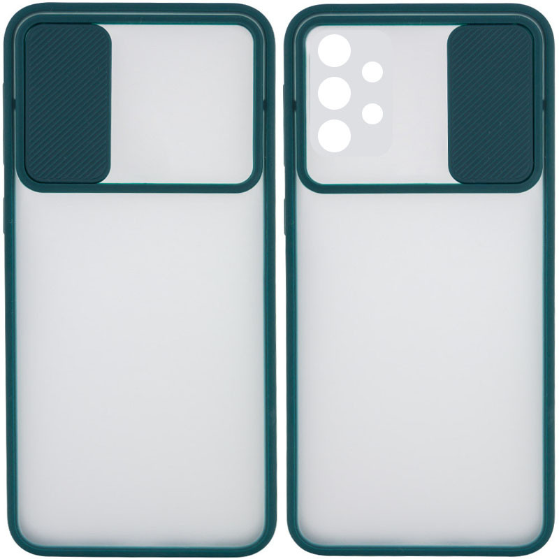 

Чохол Camshield mate TPU зі шторкою для камери для Samsung Galaxy A73 5G (Зелений)