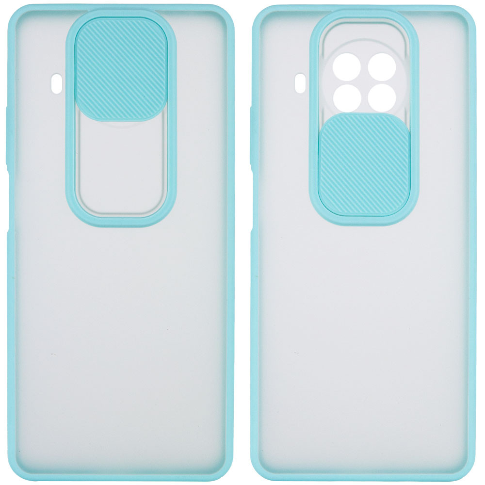 

Чохол Camshield mate TPU зі шторкою для камери для Xiaomi Mi 10T Lite (Бірюзовий)