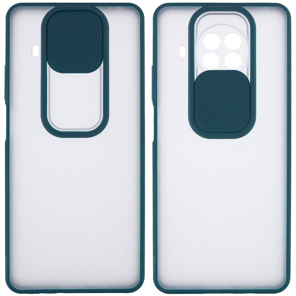 

Чохол Camshield mate TPU зі шторкою для камери для Xiaomi Mi 10T Lite (Зелений)