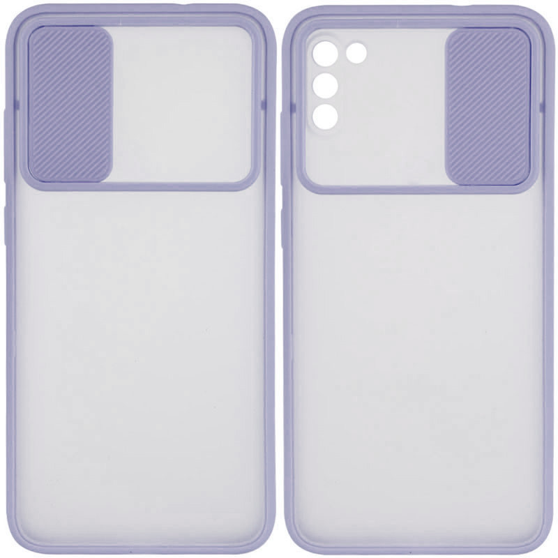 

Чохол Camshield mate TPU зі шторкою для камери для Xiaomi Poco M3 (Бузковий)