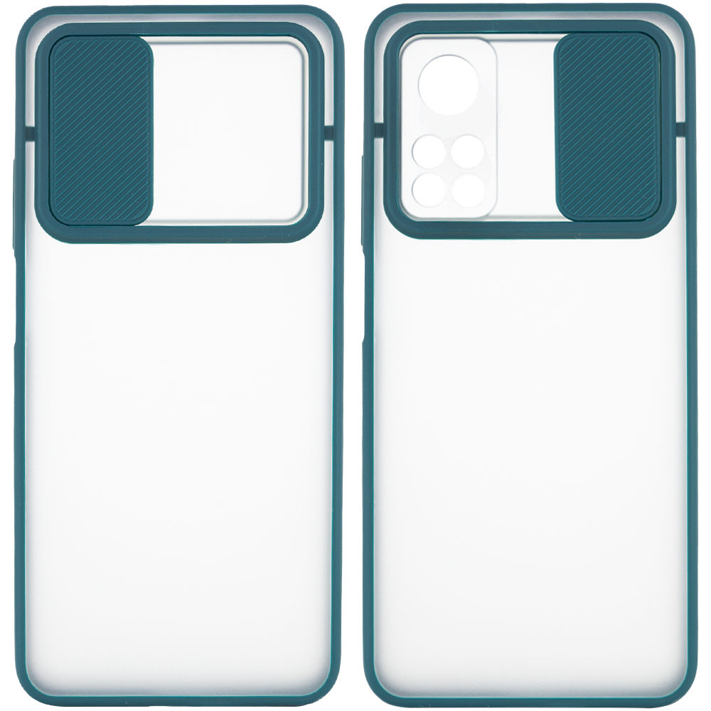 

Чохол Camshield mate TPU зі шторкою для камери для Xiaomi Redmi Note 11 Pro (Зелений)