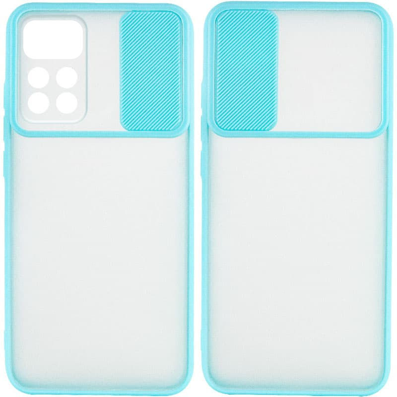 

Чохол Camshield mate TPU зі шторкою для камери для Xiaomi Redmi Note 11 Pro+ 5G (Бірюзовий)