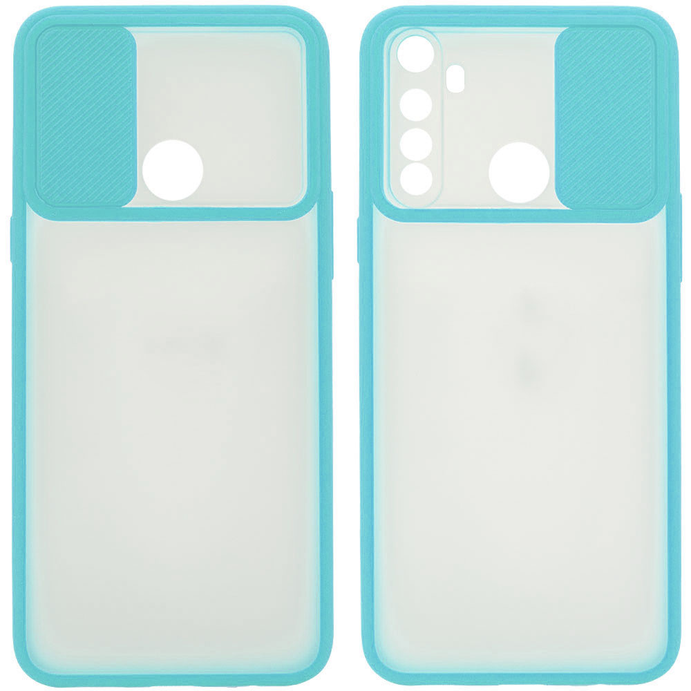 

Чехол Camshield mate TPU со шторкой для камеры для Xiaomi Redmi Note 8 / Note 8 2021 Бирюзовый (146770)