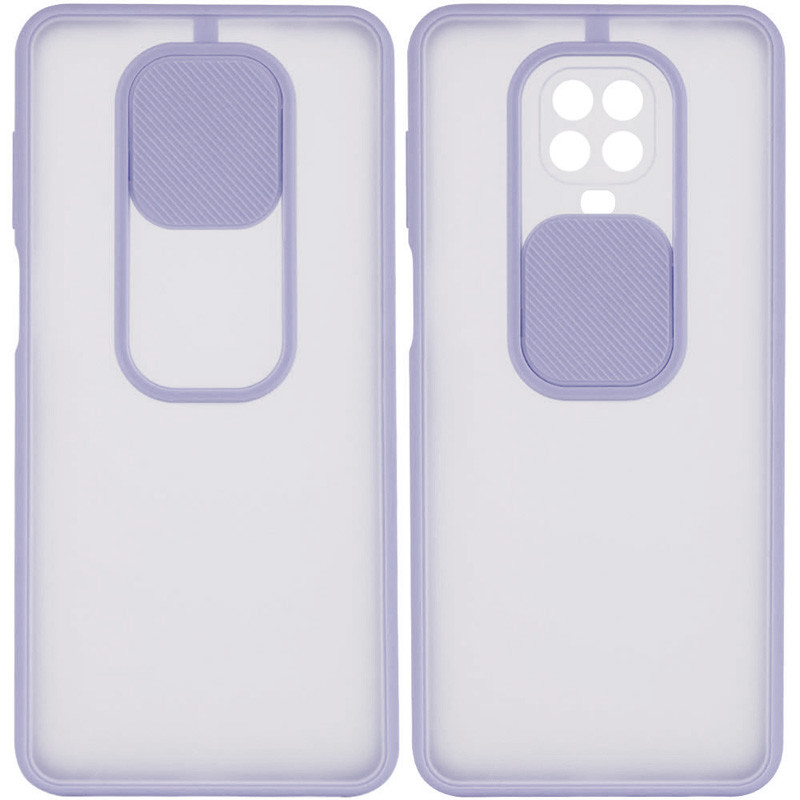 

Чохол Camshield mate TPU зі шторкою для камери для Xiaomi Redmi Note 9s (Бузковий)