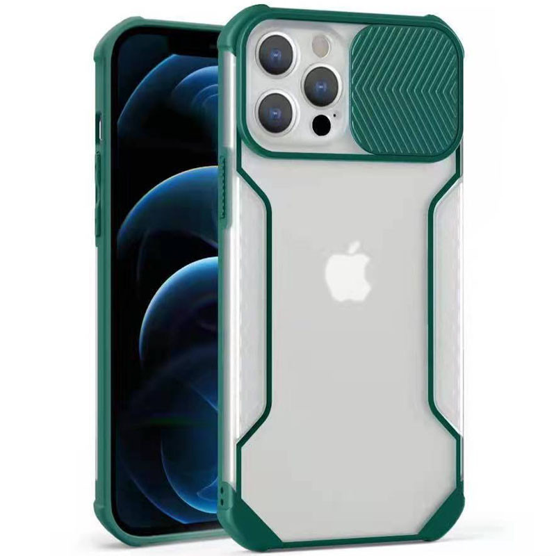 

Чохол Camshield matte Ease TPU зі шторкою для камери для Apple iPhone 11 Pro Max (6.5") (Зелений)