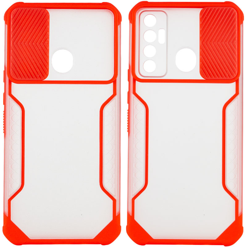 

Чохол Camshield matte Ease TPU зі шторкою для камери для TECNO Camon 17 (Червоний)