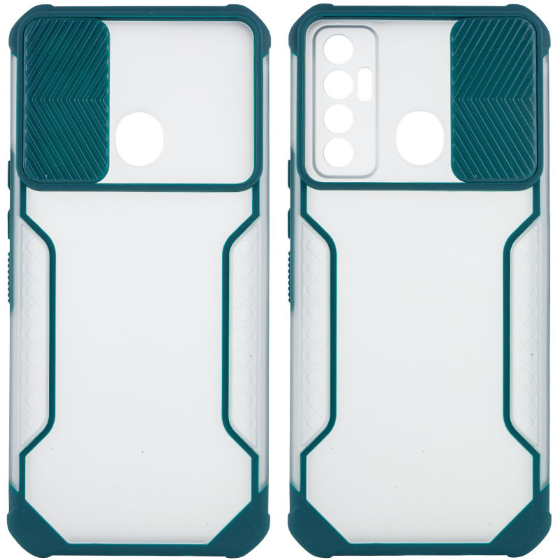 

Чохол Camshield matte Ease TPU зі шторкою для камери для TECNO Camon 17 (Зелений)