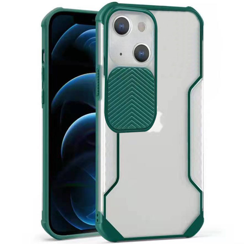 

Чехол Camshield matte Ease TPU со шторкой для Apple iPhone 13 mini (5.4") Зеленый (195499)