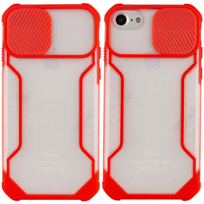 

Чехол Camshield matte Ease TPU со шторкой для Apple iPhone 6/6s / 7 / 8 / SE (2020) (4.7") Красный (195476)