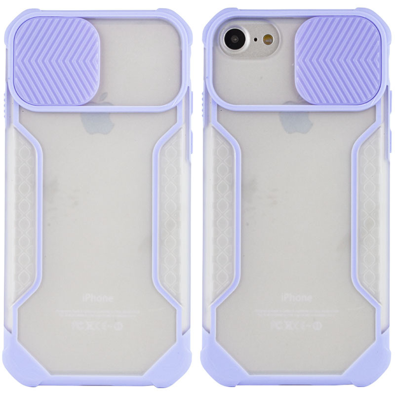 

Чехол Camshield matte Ease TPU со шторкой для Apple iPhone 6/6s / 7 / 8 / SE (2020) (4.7") Сиреневый (195478)