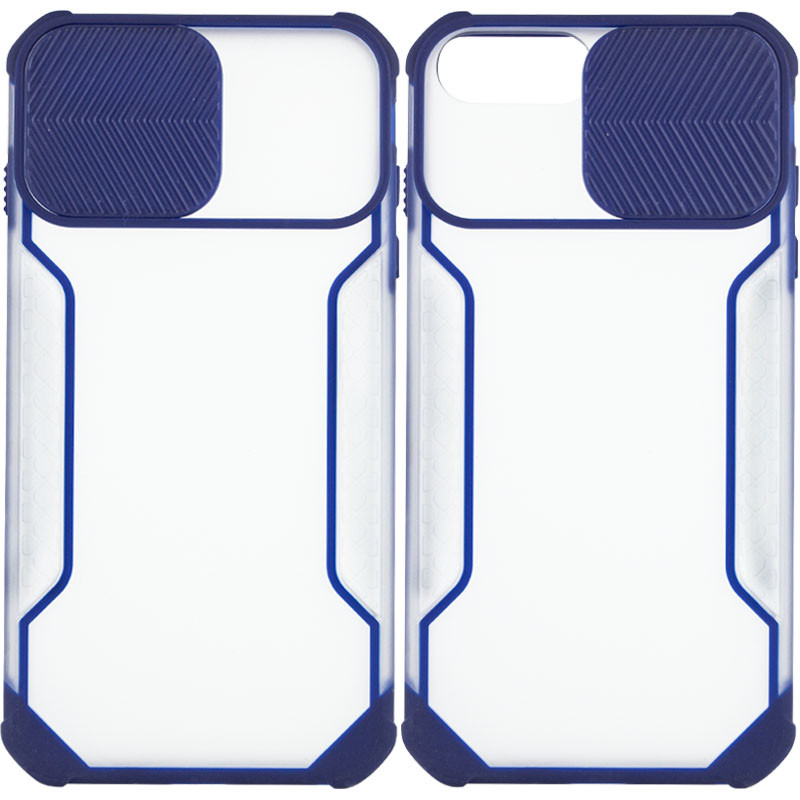 

Чохол Camshield matte Ease TPU зі шторкою для камери для Apple iPhone 6/6s plus (5.5") (Синій)