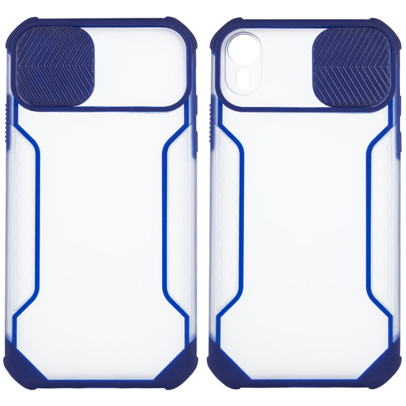 

Чохол Camshield matte Ease TPU зі шторкою для камери для Apple iPhone XR (6.1") (Синій)