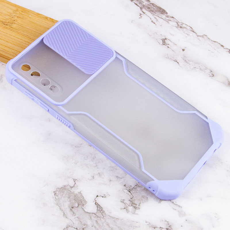

Чехол Camshield matte Ease TPU со шторкой для Samsung Galaxy A50s Сиреневый (195550)