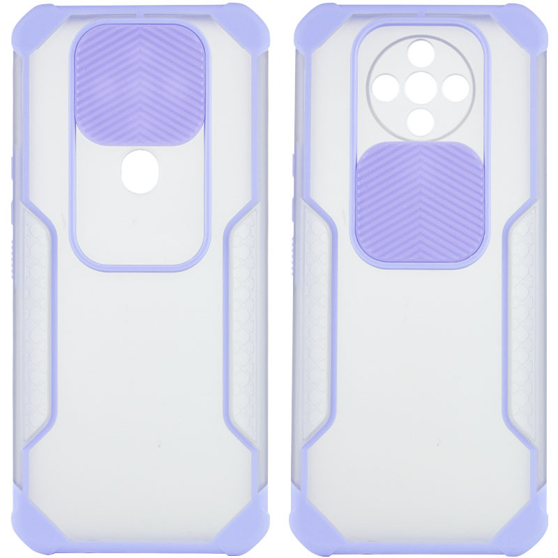 

Чехол Camshield matte Ease TPU со шторкой для TECNO Spark 6 Сиреневый (200658)