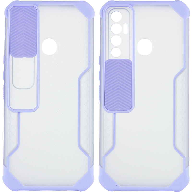 

Чохол Camshield matte Ease TPU зі шторкою для камери для TECNO Spark 7 Pro (Бузковий)