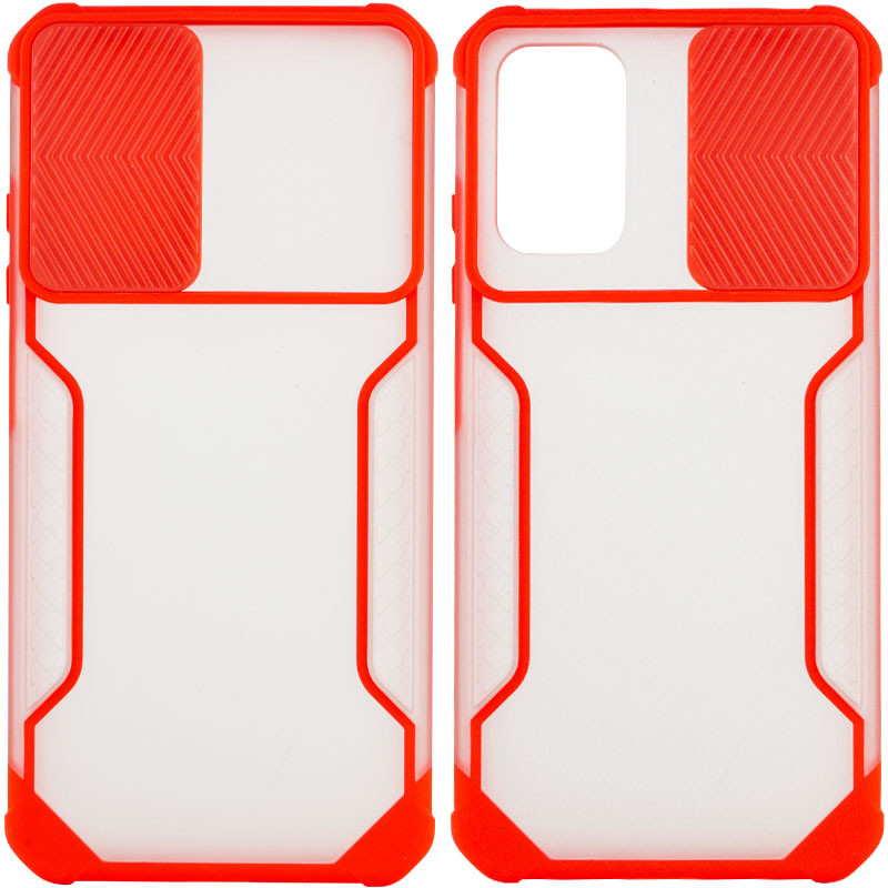 

Чехол Camshield matte Ease TPU со шторкой для Xiaomi Poco M3 Красный (195560)