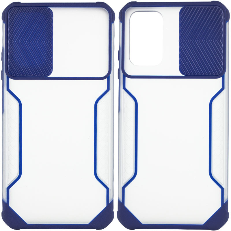 

Чехол Camshield matte Ease TPU со шторкой для Xiaomi Poco M3 Синий (195561)
