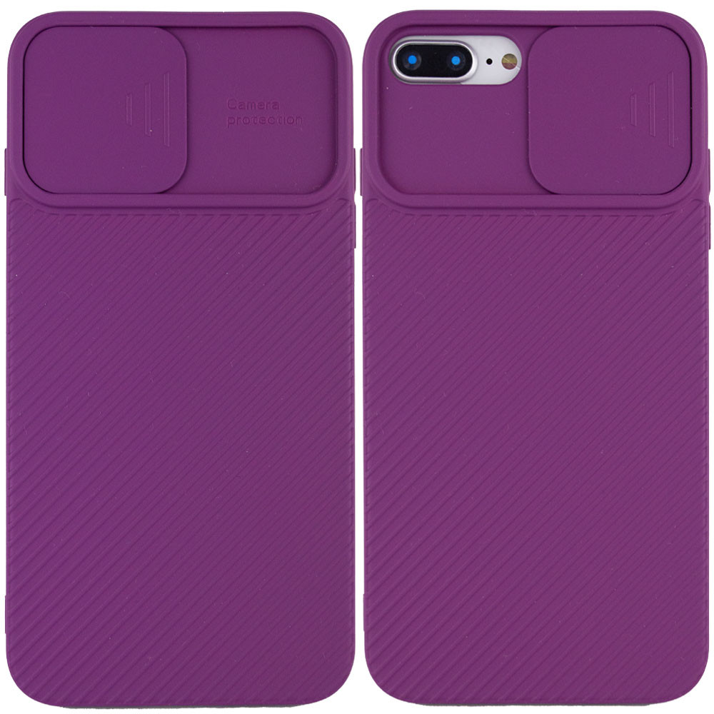

Чехол Camshield Square TPU со шторкой для камеры для Apple iPhone 8 plus (5.5") Фиолетовый (163605)