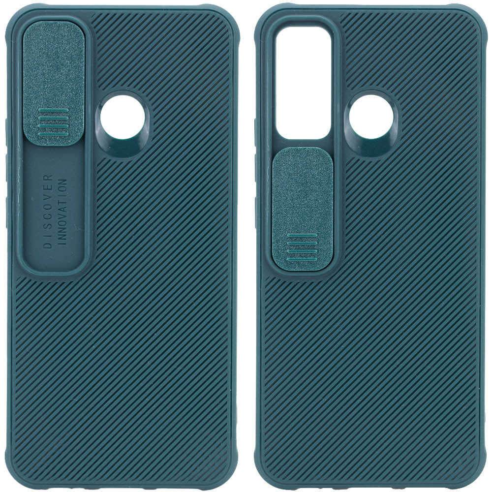 

Чехол Camshield TPU со шторкой защищающей камеру для TECNO Spark 7 Зеленый (193169)