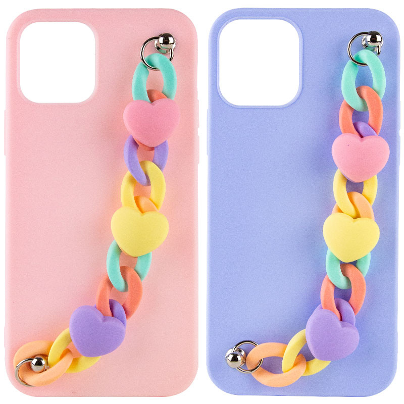 

Чохол Chained Heart c підвісним ланцюжком для Apple iPhone 12 mini